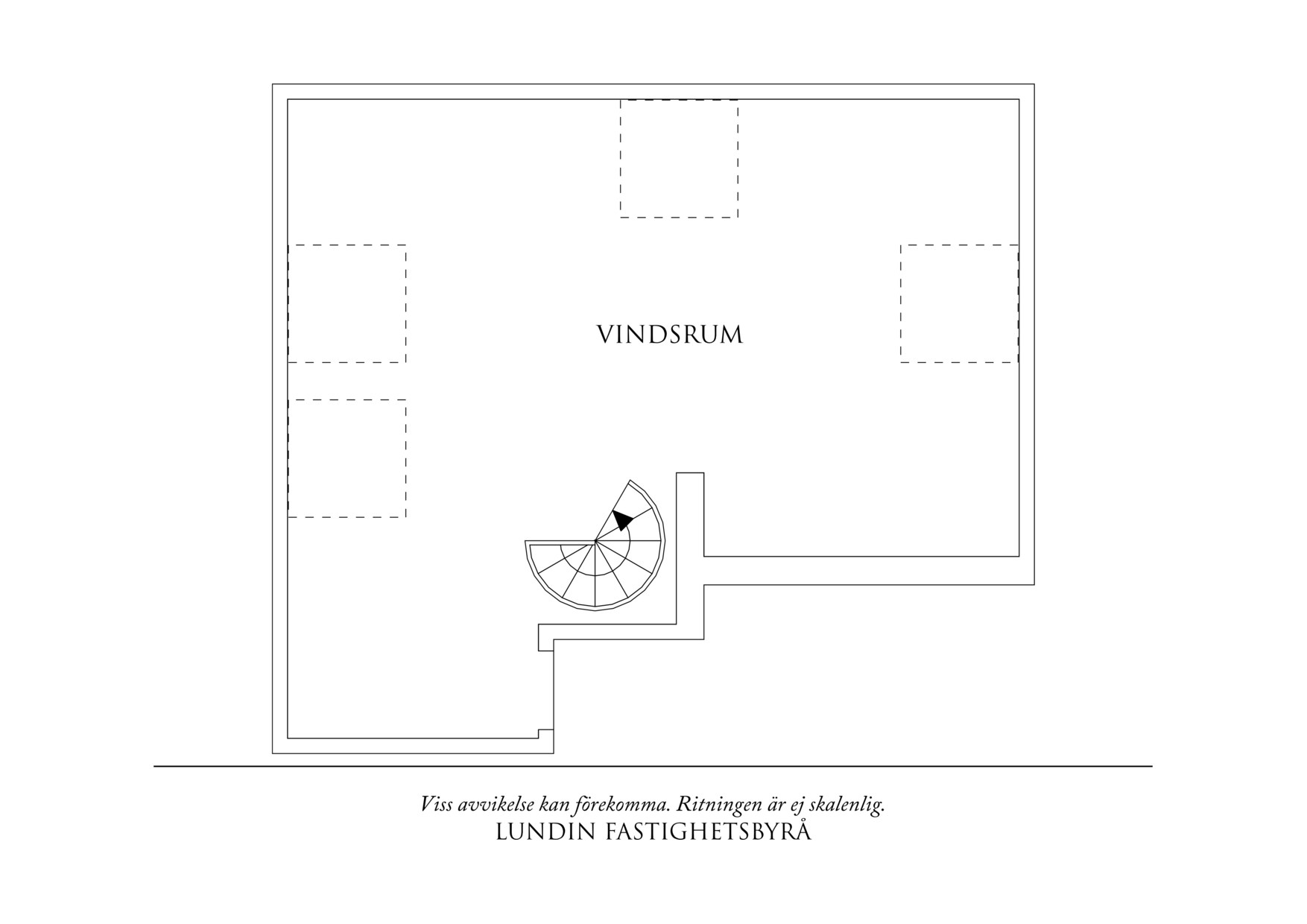 Planritning 2 Vantgatan 1A
