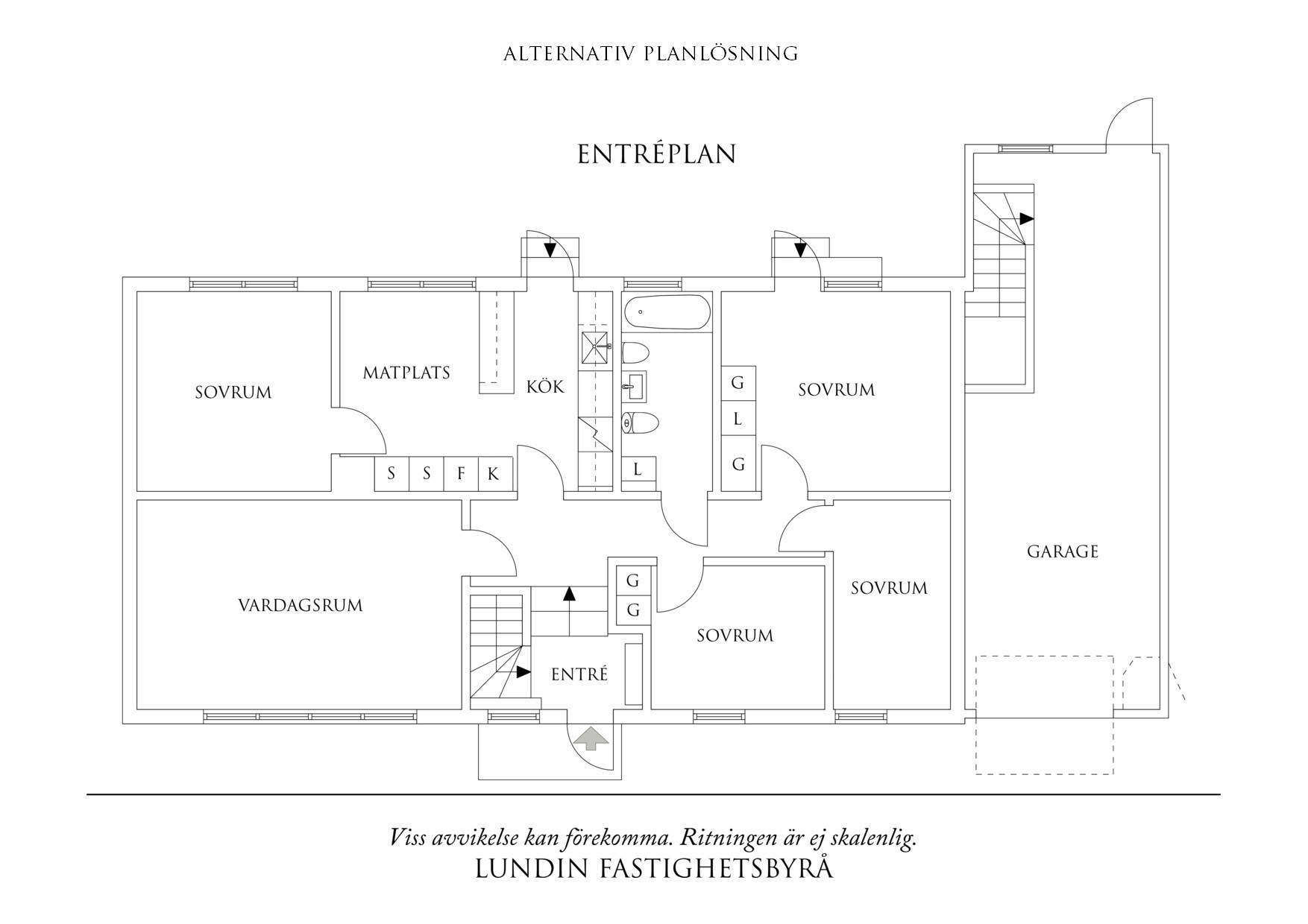 Planritning 2 Timotejvägen 5