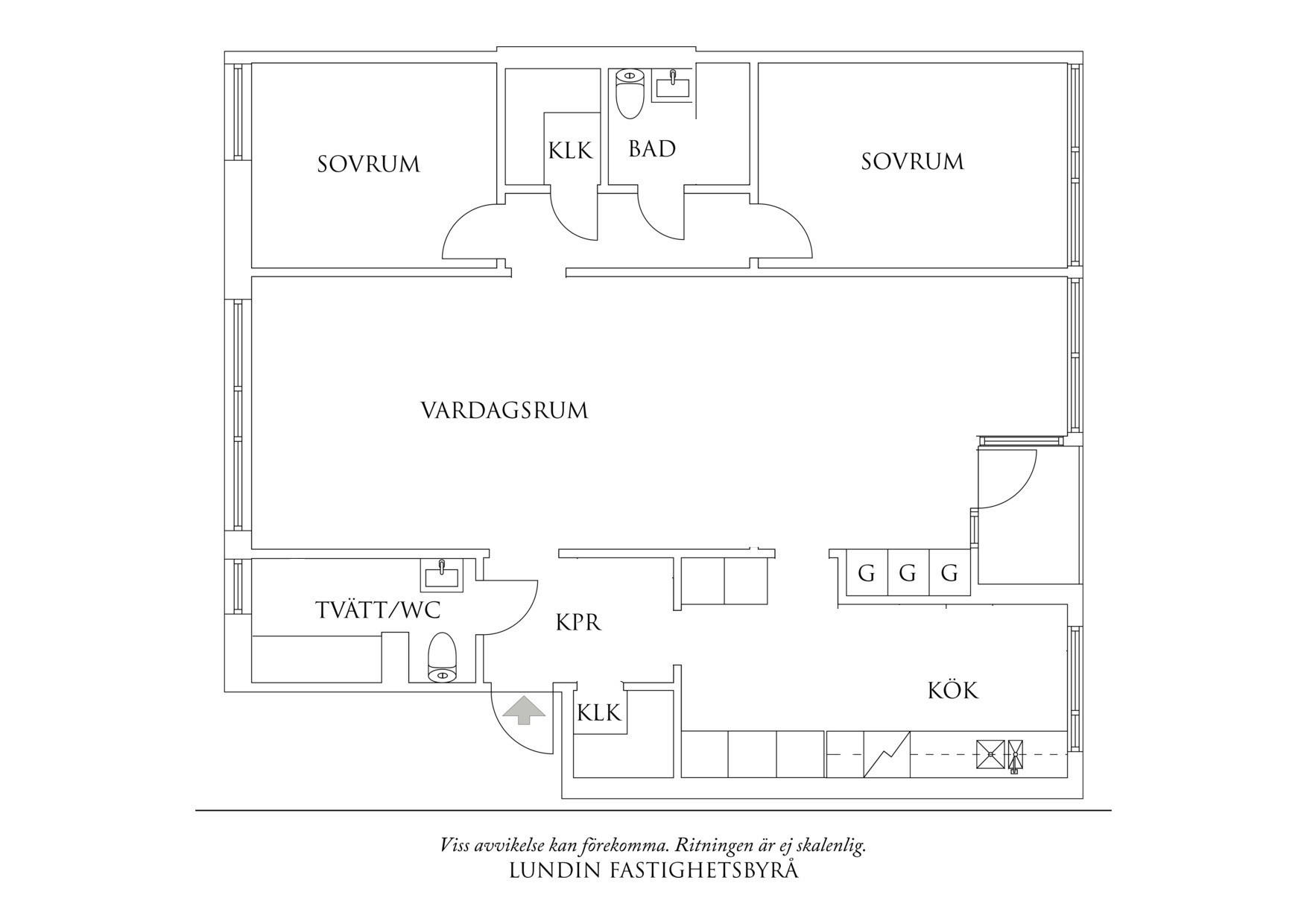 Nuvarande planlösning