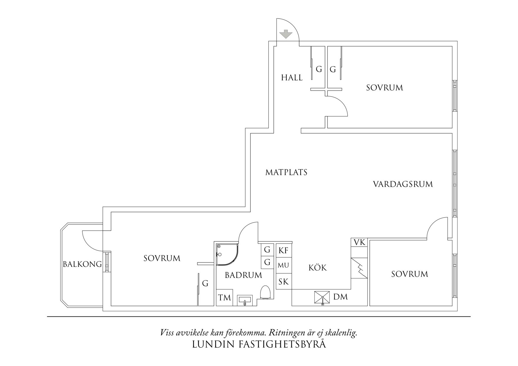 Planritning 1 Stampgatan 62