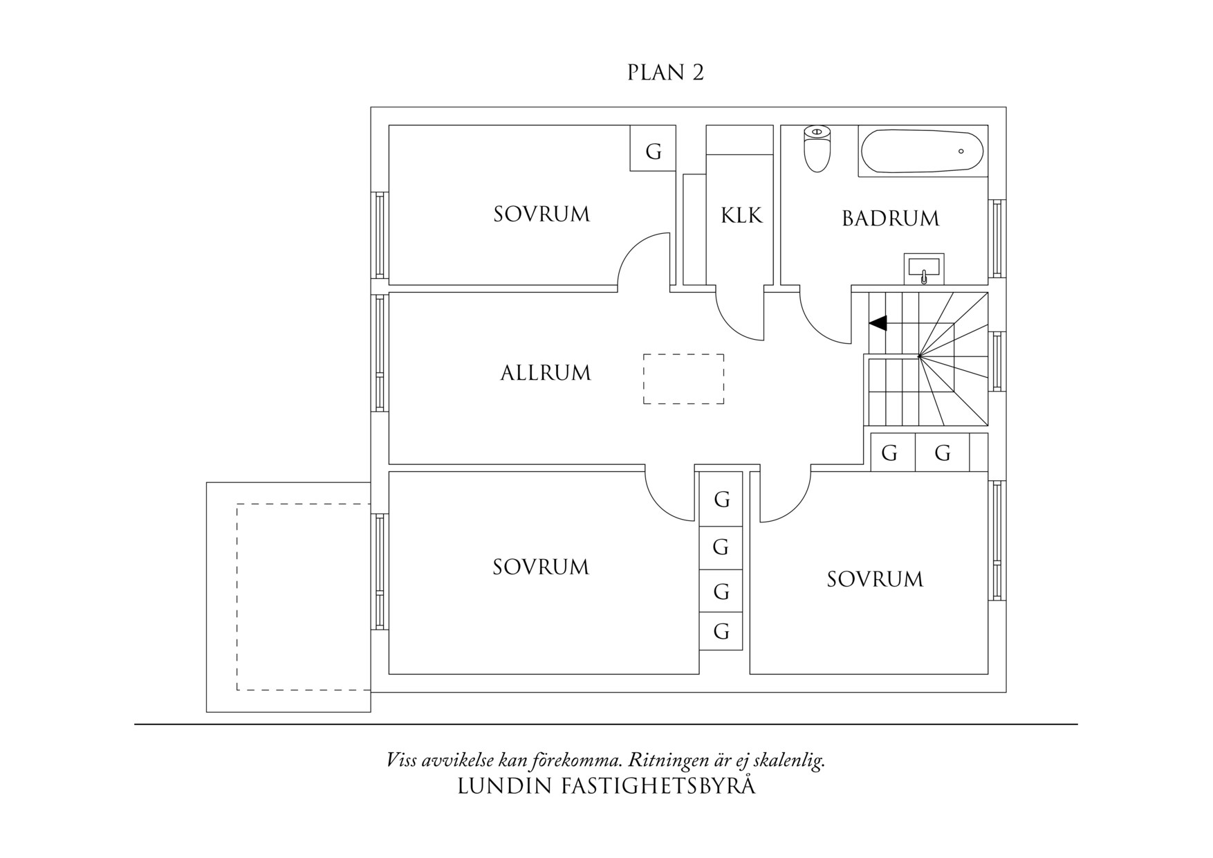 Planritning 1 Gulmårevägen 11