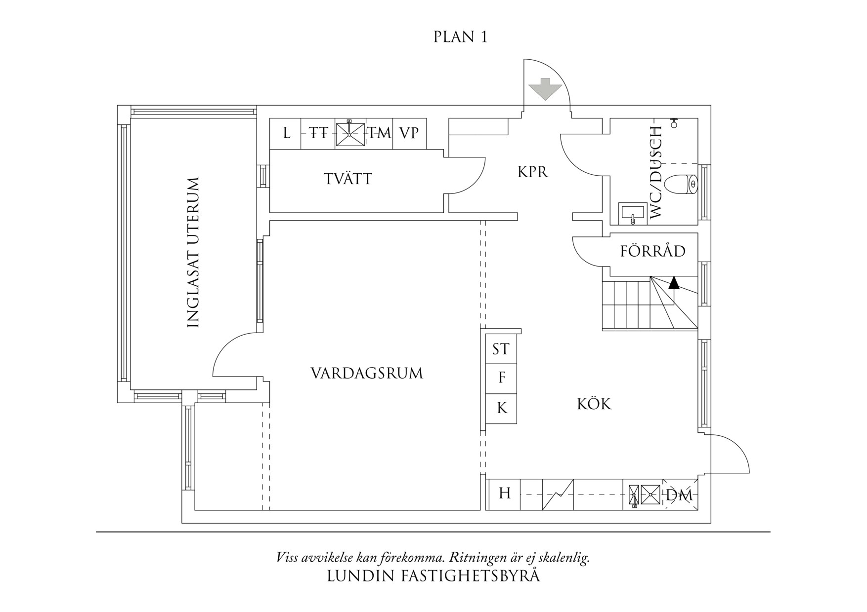 Planritning 2 Gulmårevägen 11