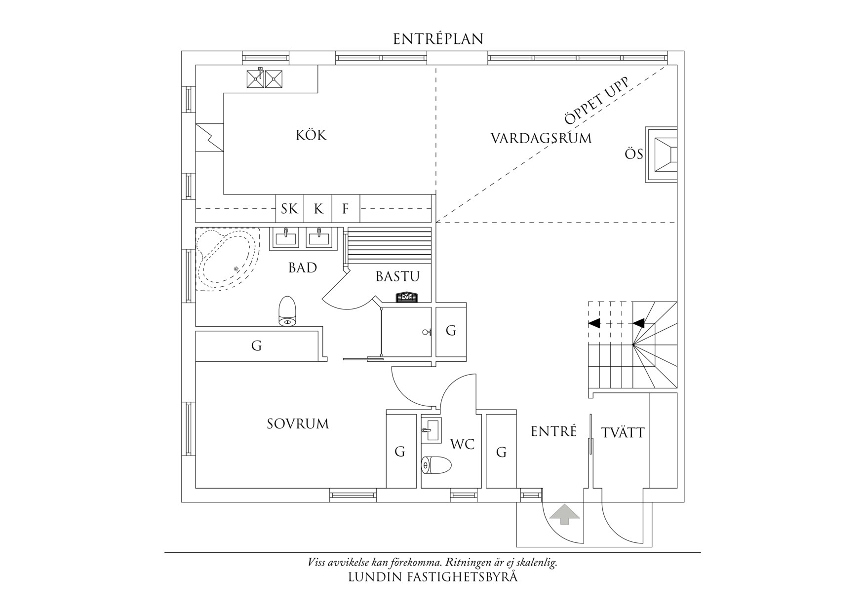 Planritning 1 Askims ängsväg 17