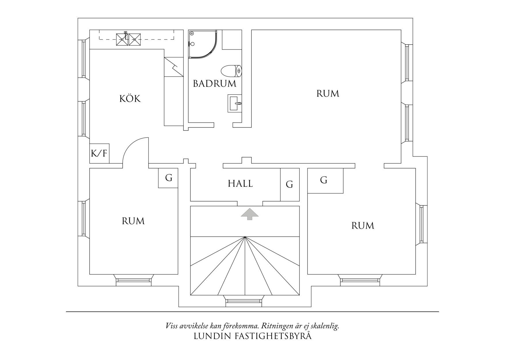 Planritning 1 Föreningsgatan 5