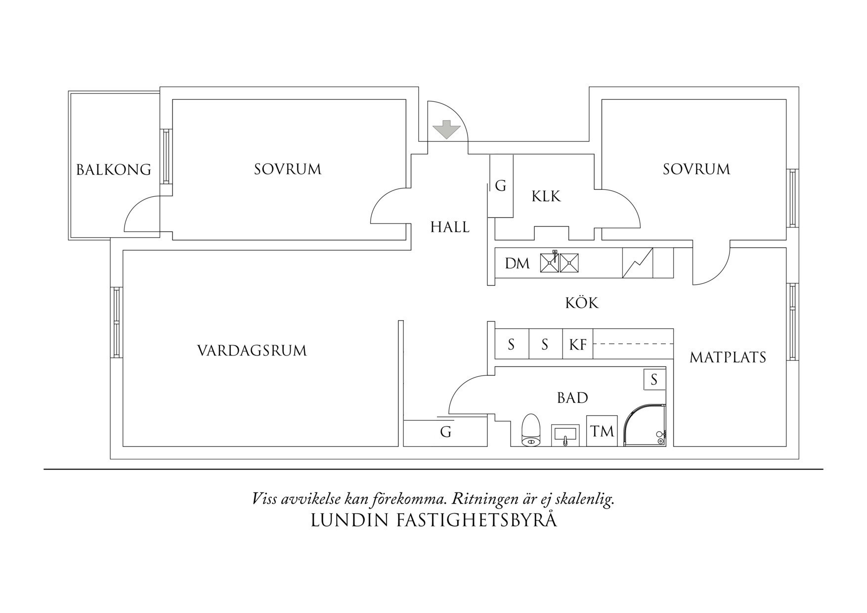 Planritning 1 Utsädesgatan 2D