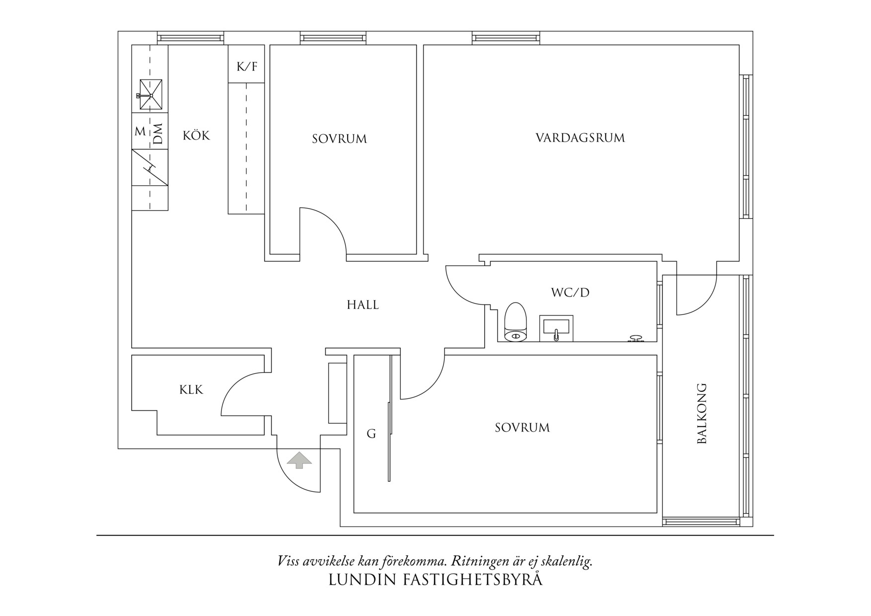Planritning 1 Virvelvindsgatan 24