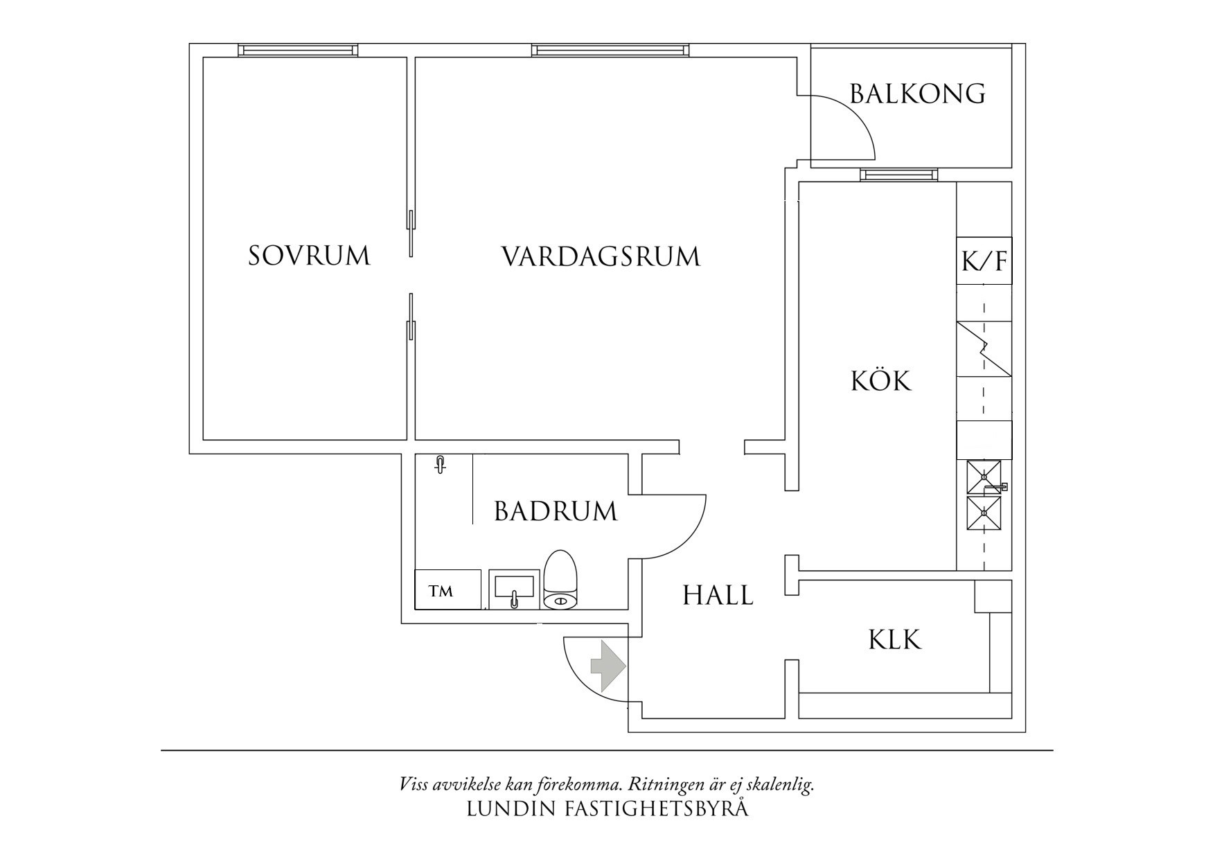 Planritning 1 Beryllgatan 66