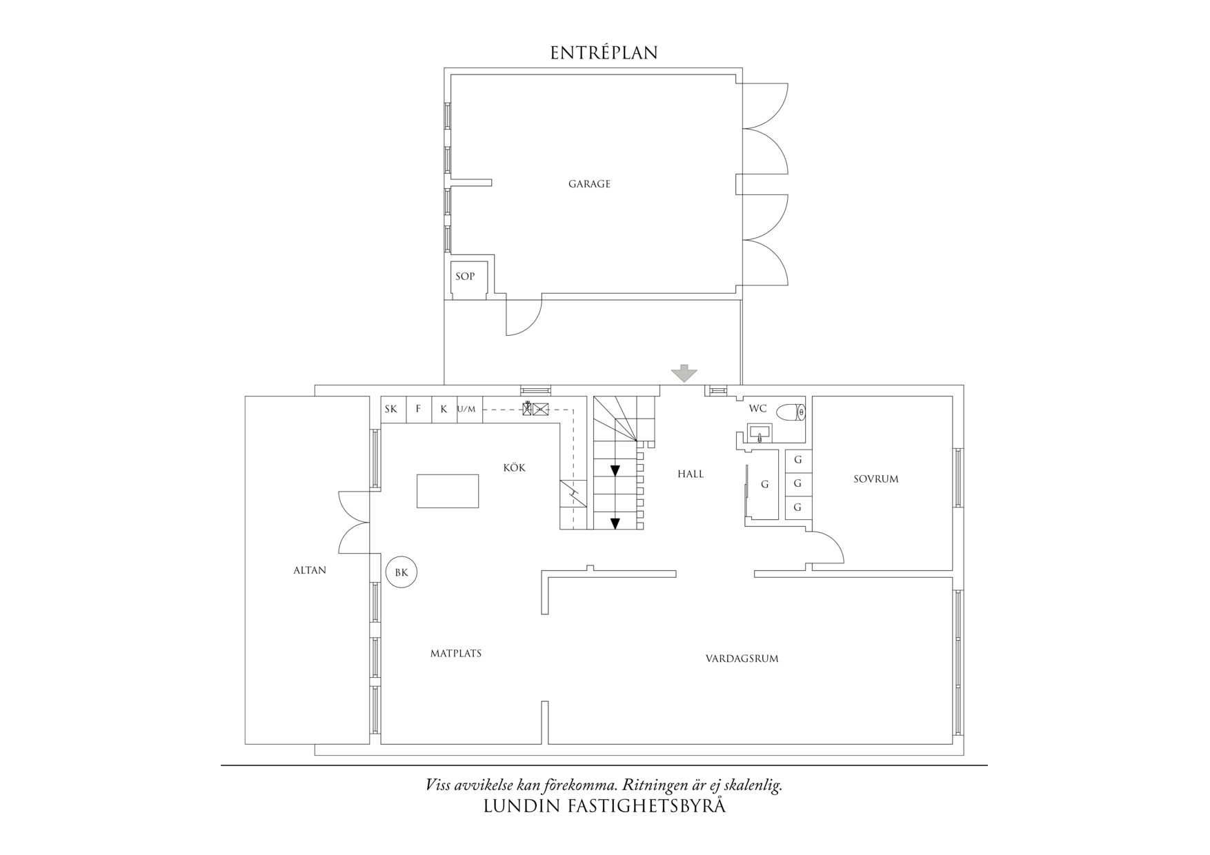 Planritning 1 Håkansdal 106