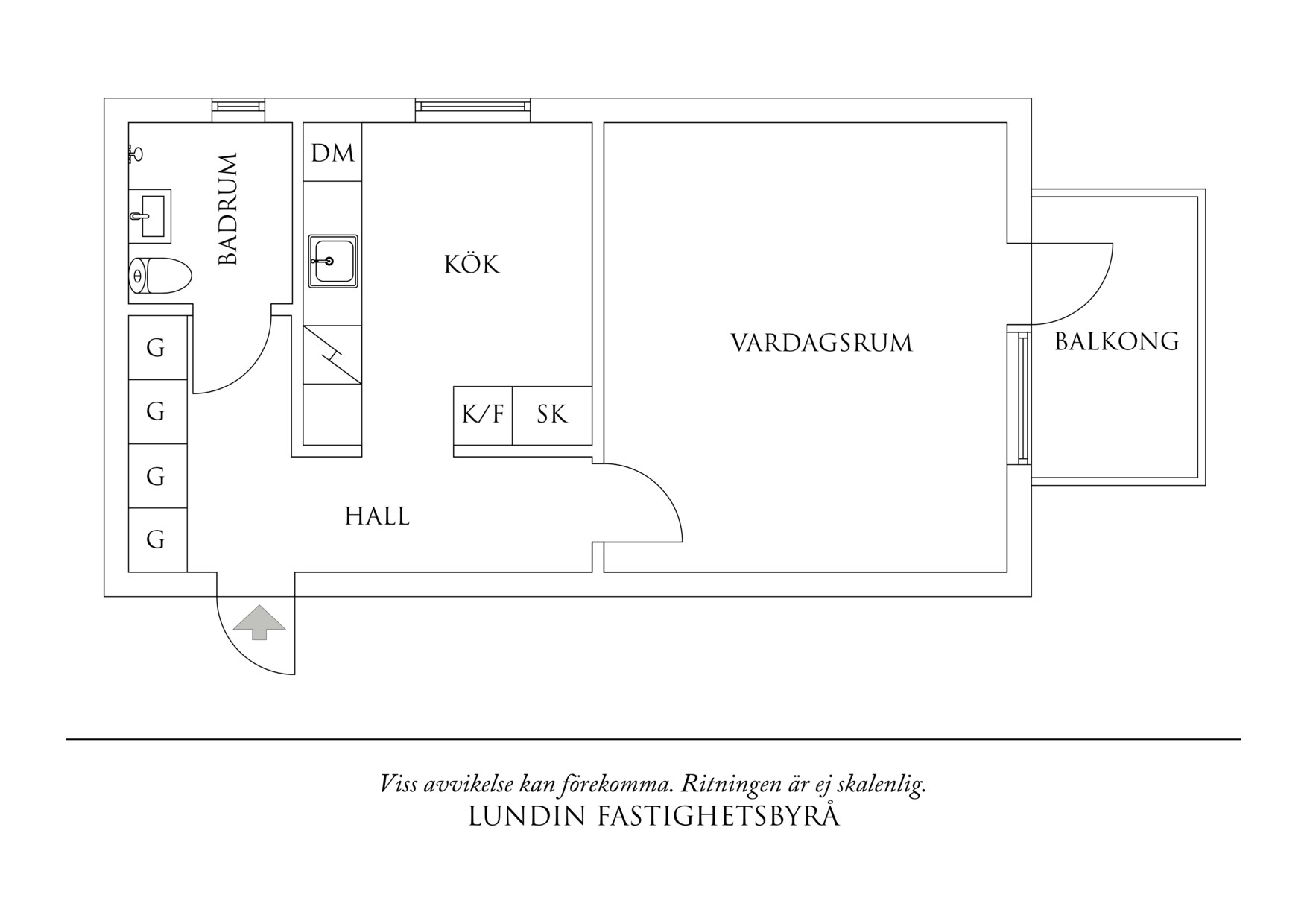 Planritning 1 Kalendervägen 75