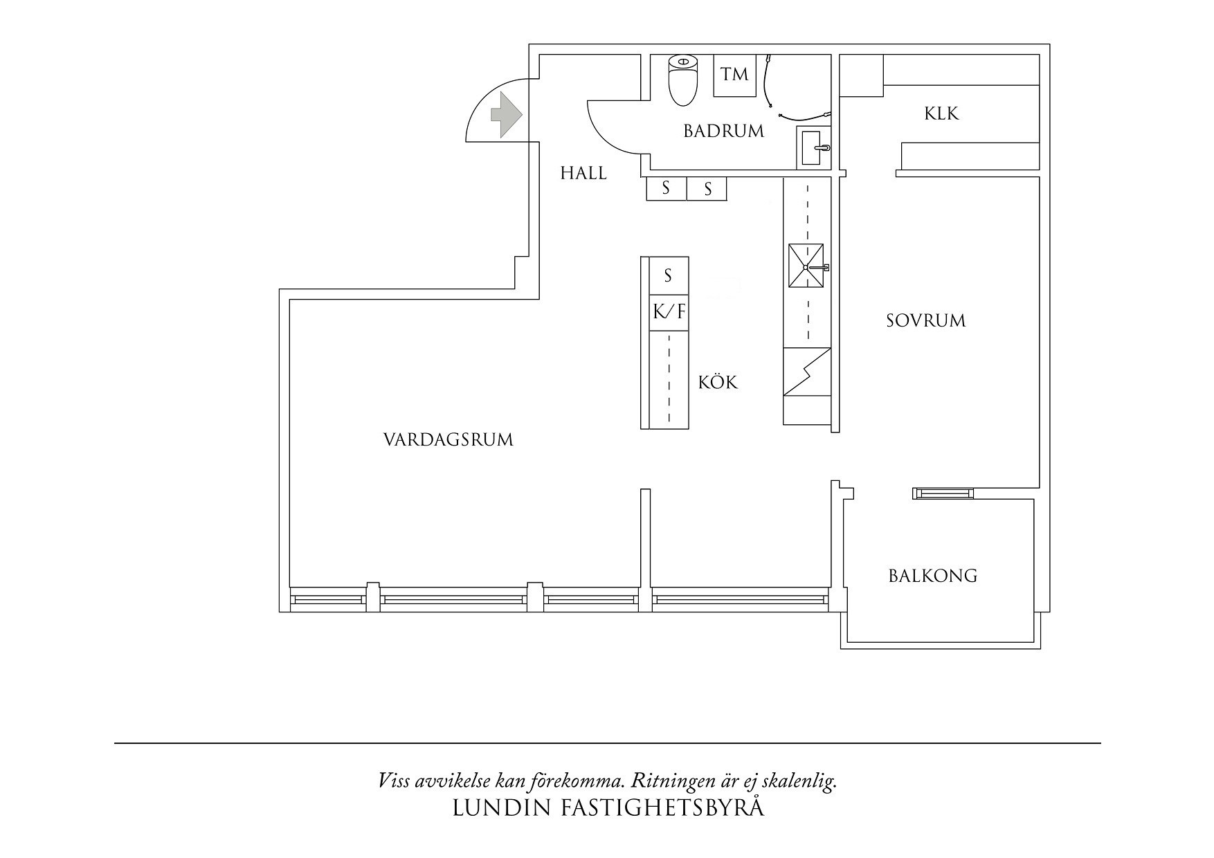 Planritning 1 Nordostpassagen 35