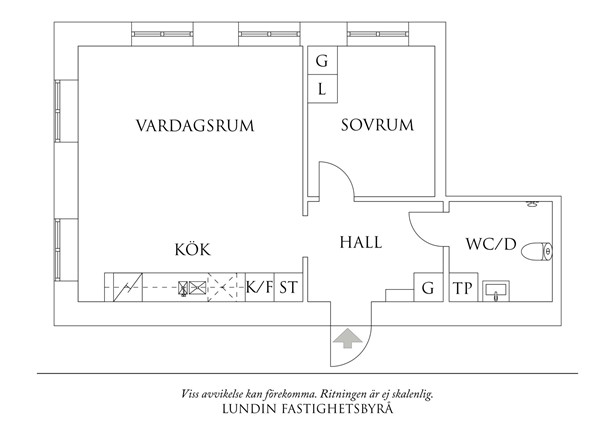 Planlösning 2 rok - Läg nr 62 och 64