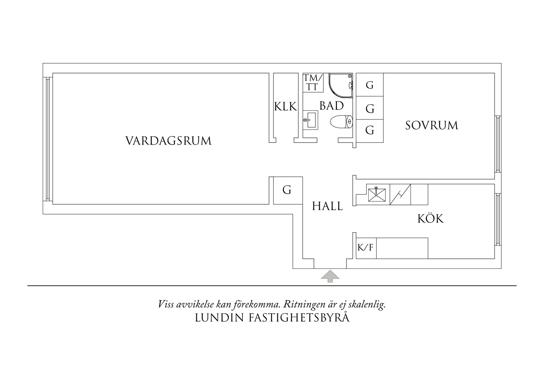 Planritning 1 Kolonigatan 9D