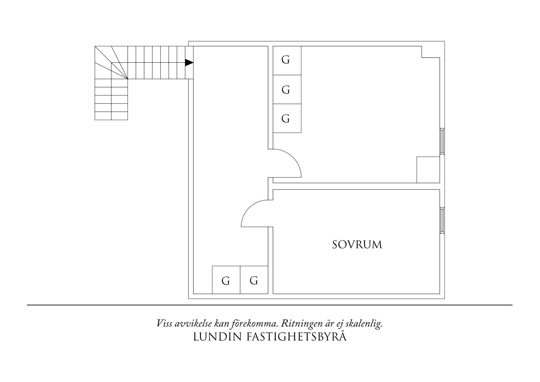 Planritning 2 Klippan 1H