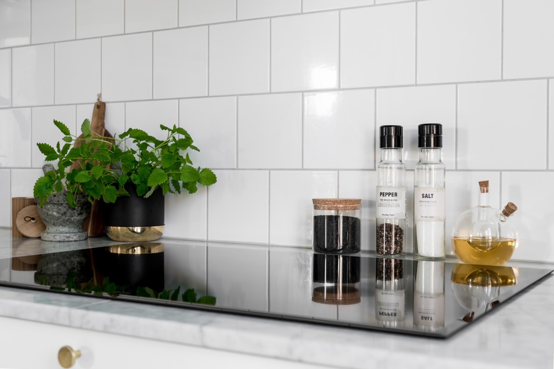 90-bred induktionshäll från Miele