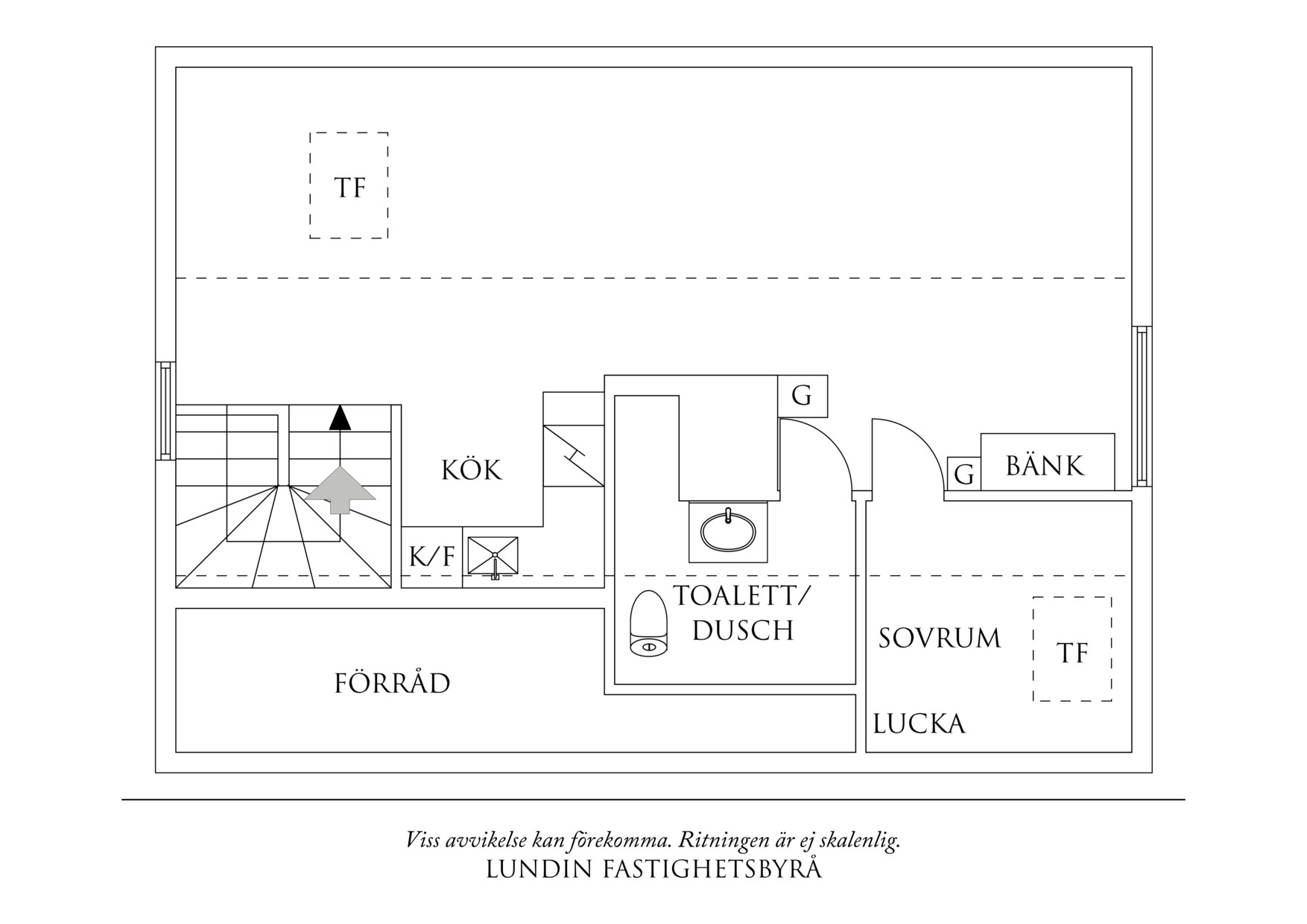 Planritning 1 Utjordsgatan 22