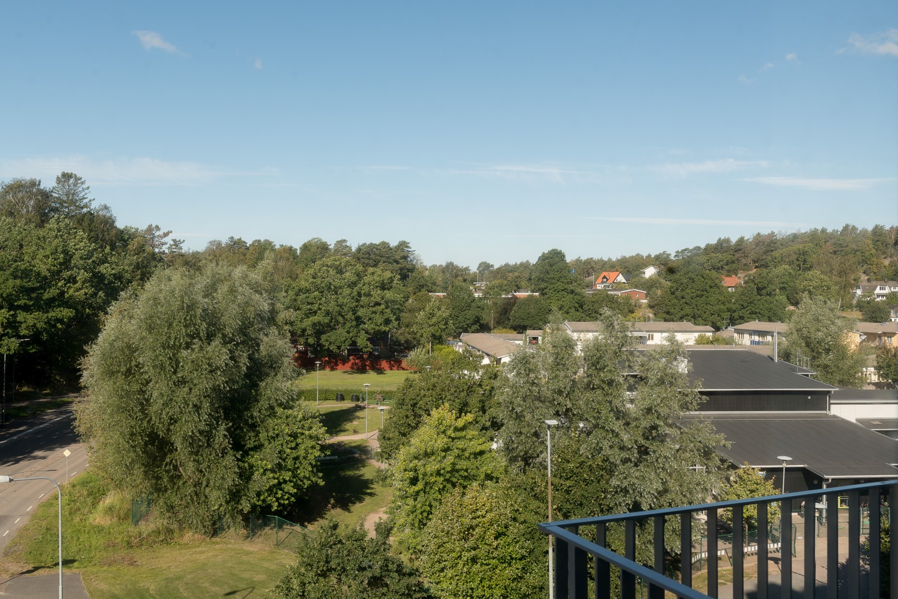 Från balkongen mot väster