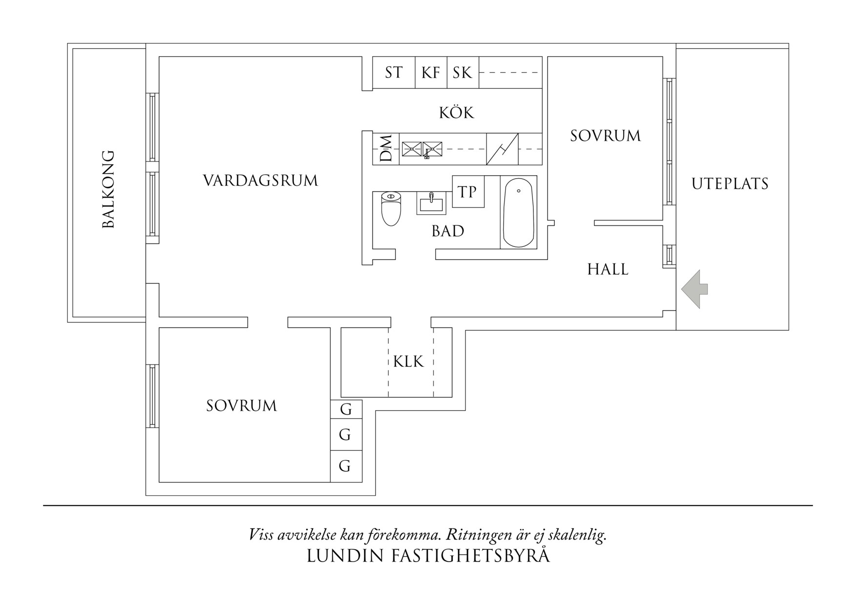 Planritning 1 Redebacken 29