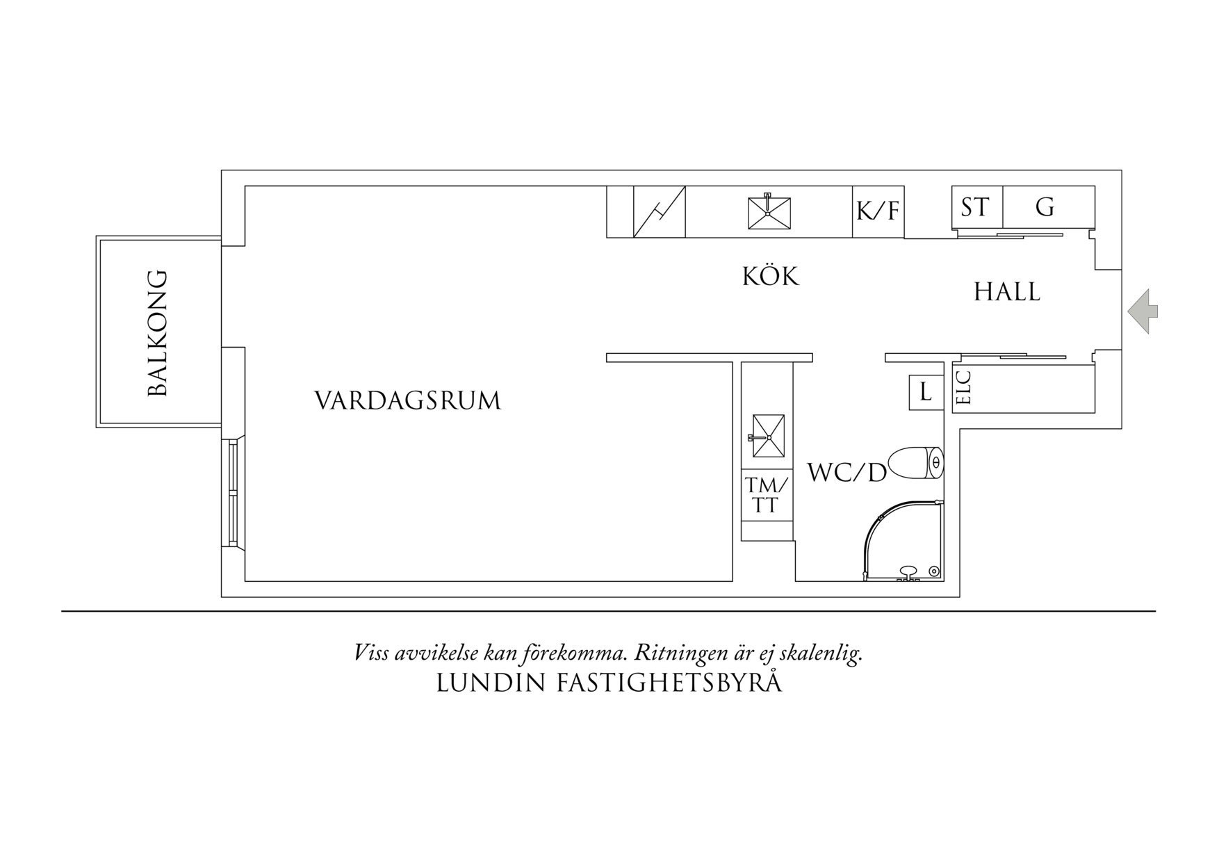 Planritning 1 Sparvgatan 7