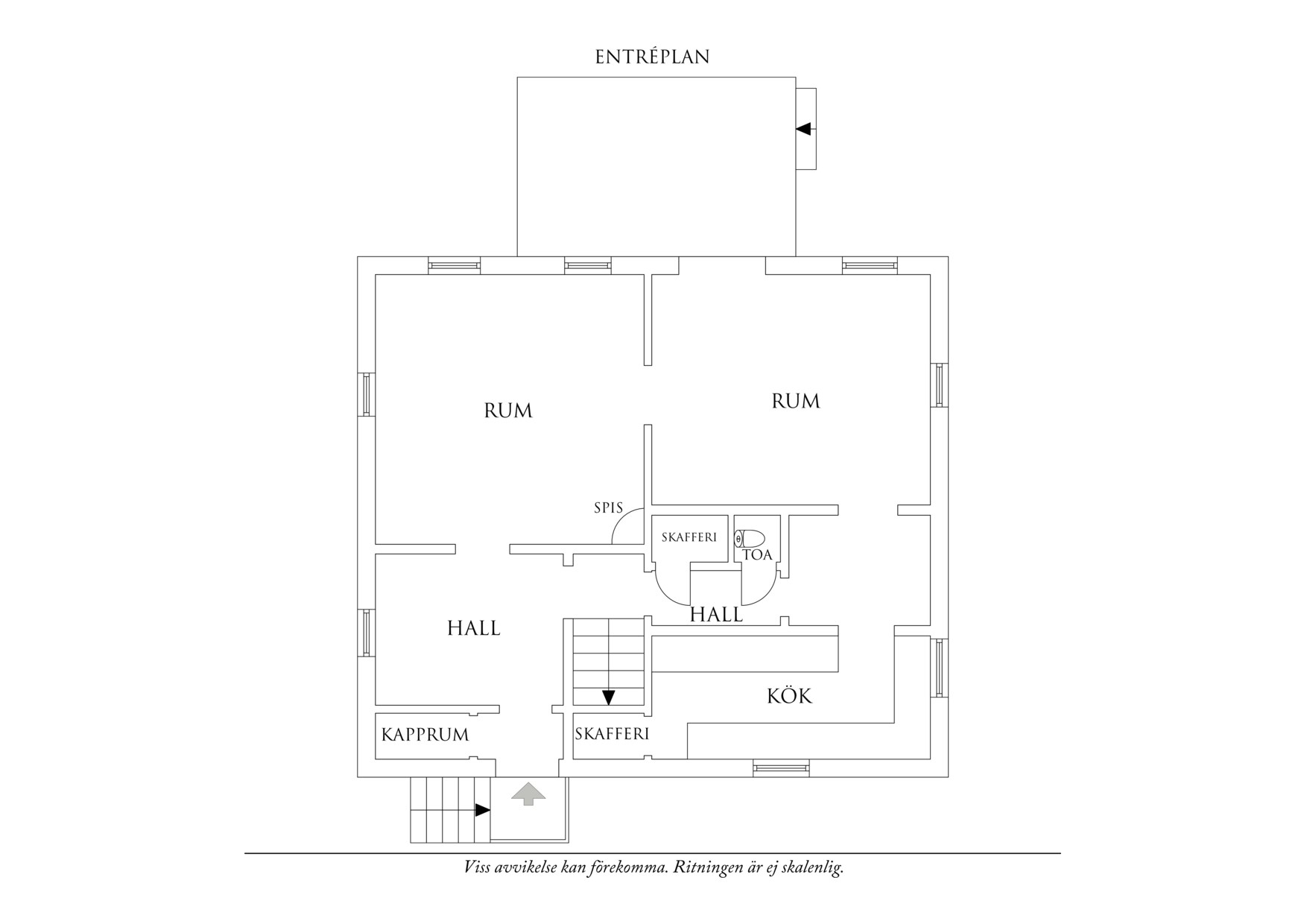 Planritning 1 Pipblåsaregatan 5B