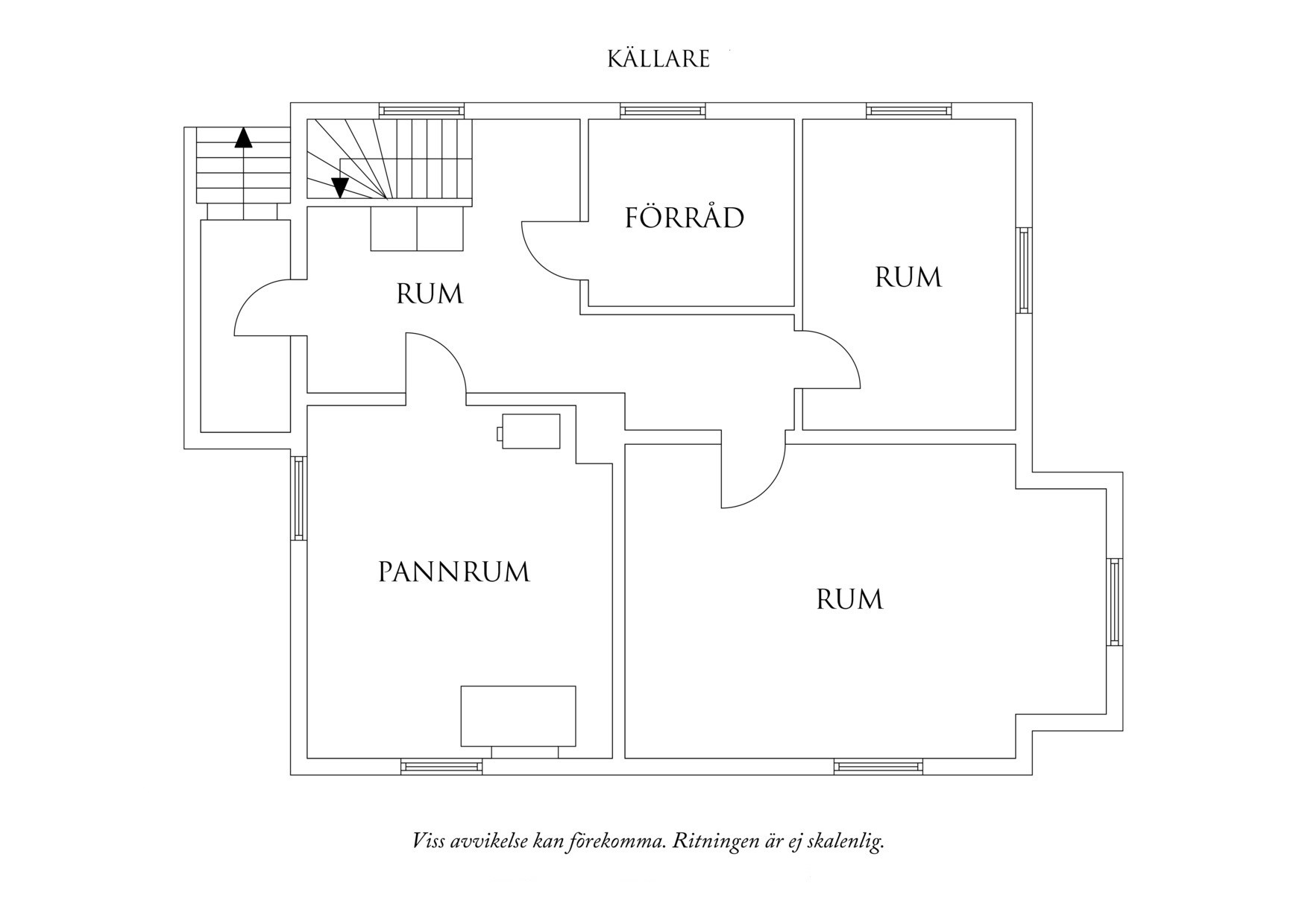 Planritning 3 Förländegatan 3