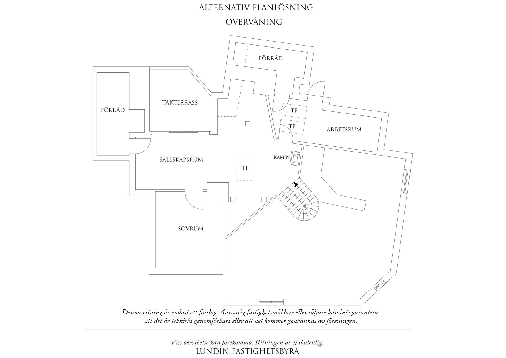 Planritning 3 Södra vägen 41
