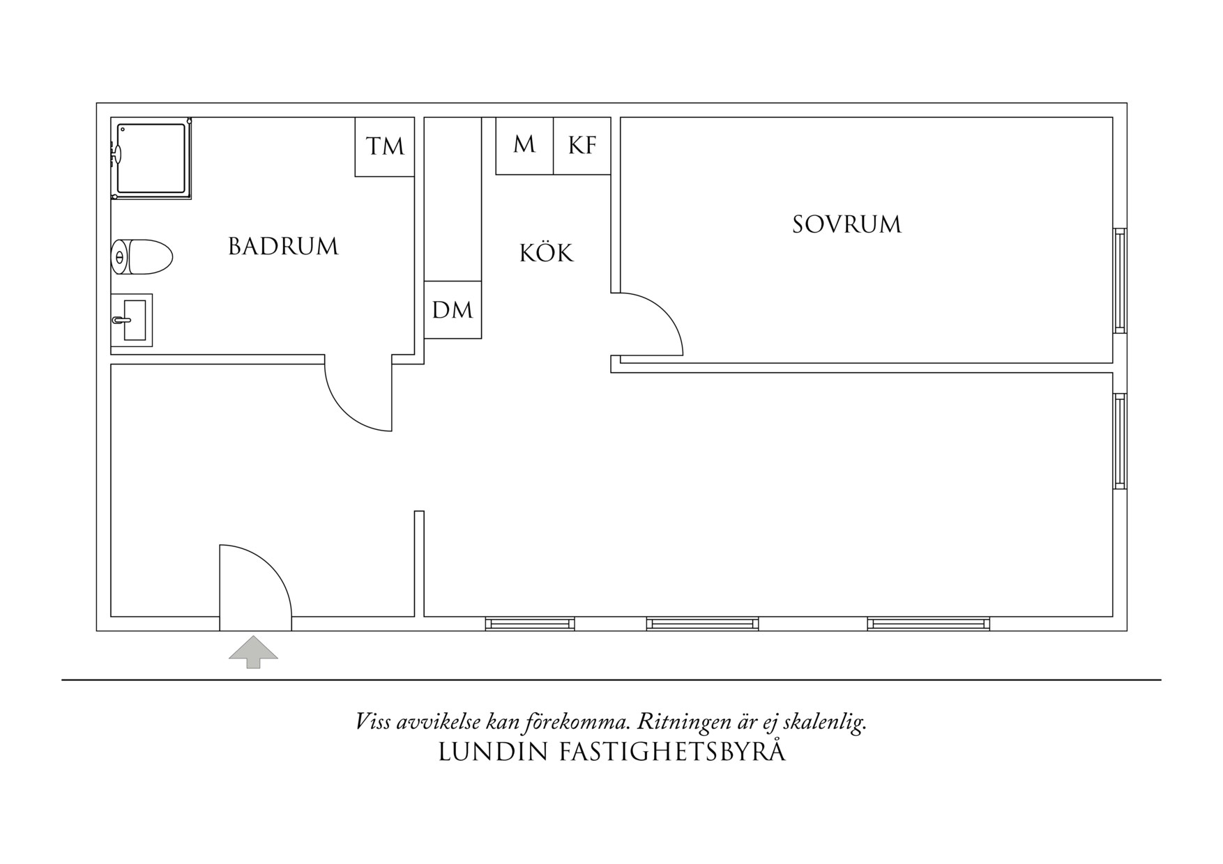 Planritning 1 Virvelvindsgatan 6