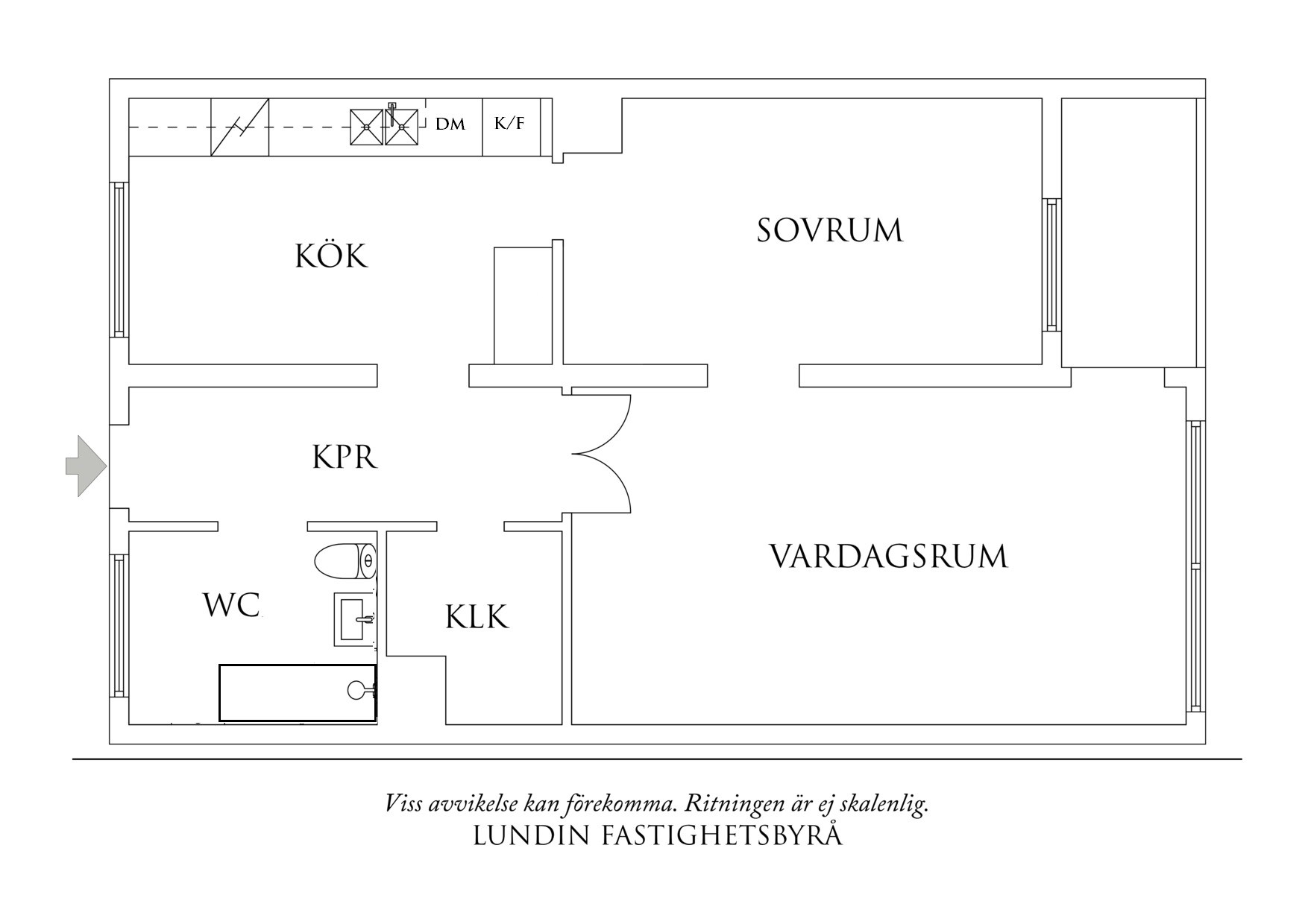 Planritning 1 Seglaregatan 10