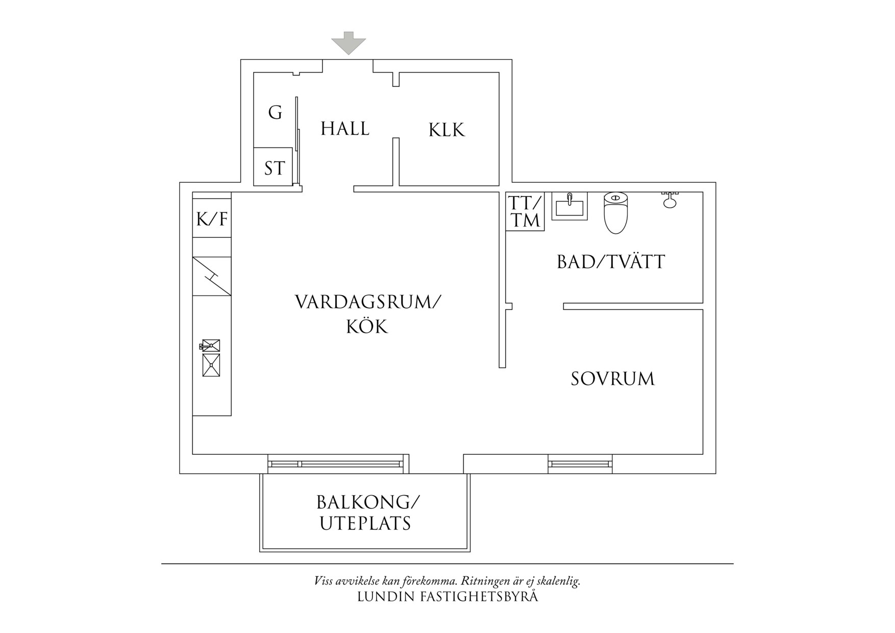 Planritning 1 Astris Gata 94