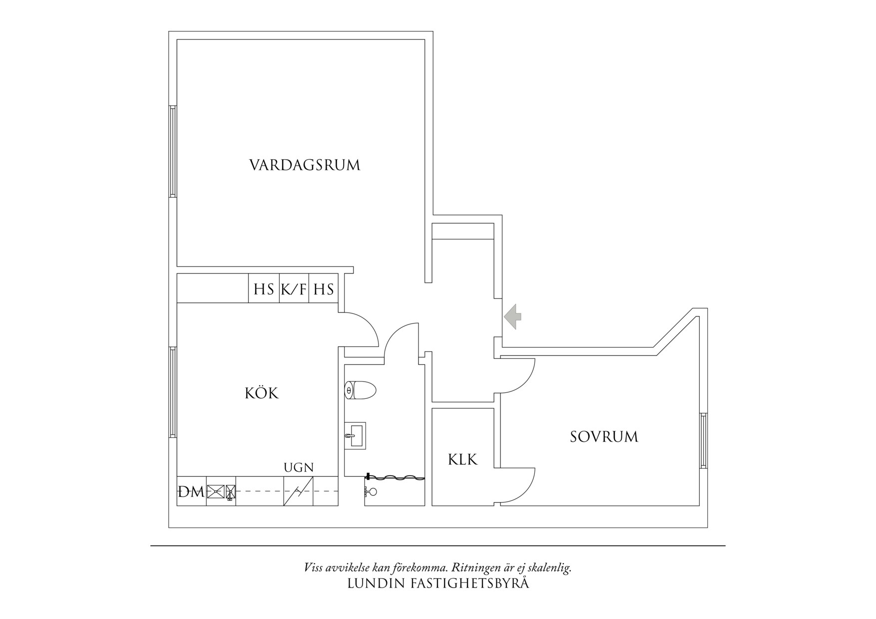 Planritning 1 Gamlestadstorget 17
