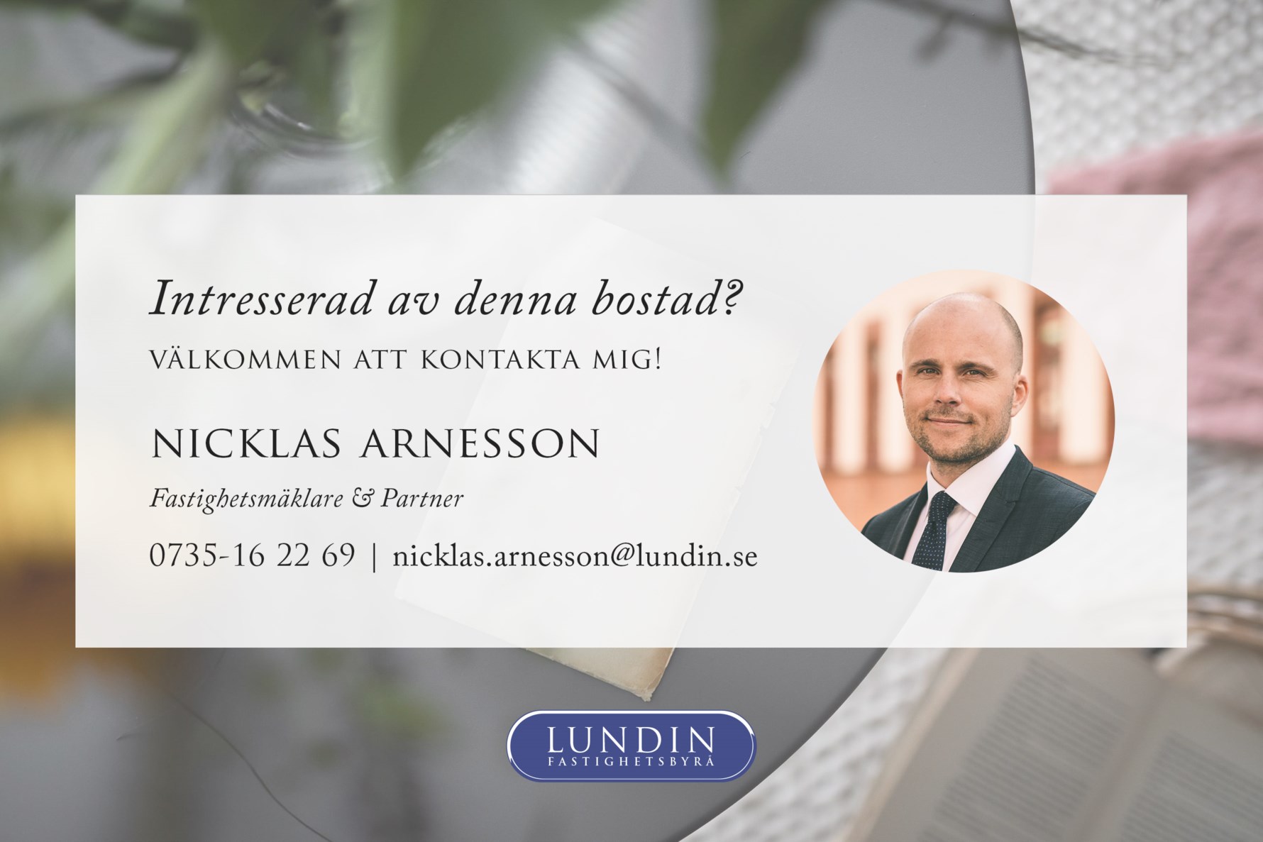 Välkommen att kontakta Nicklas