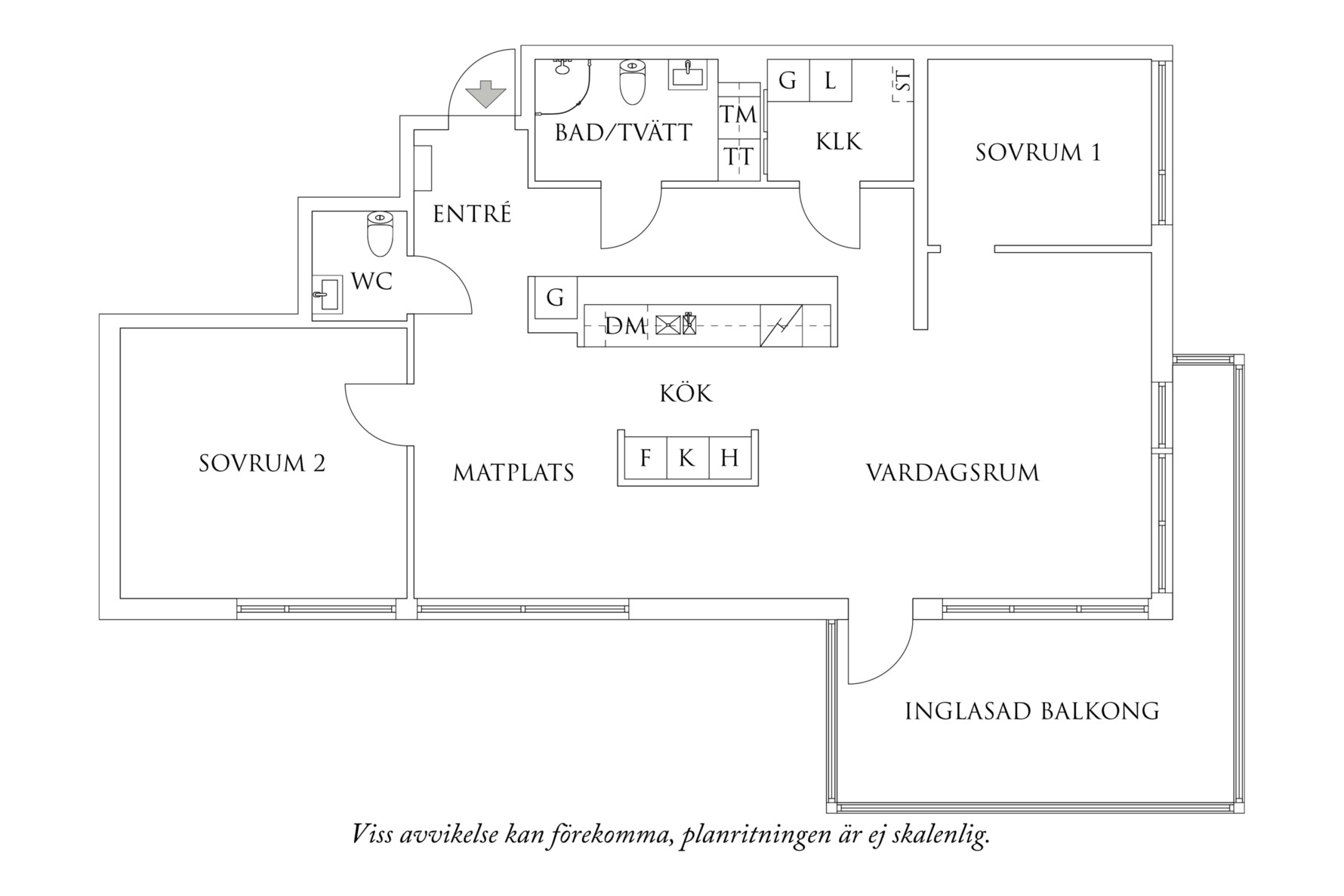 Planritning 1 Ostindiefararen 53