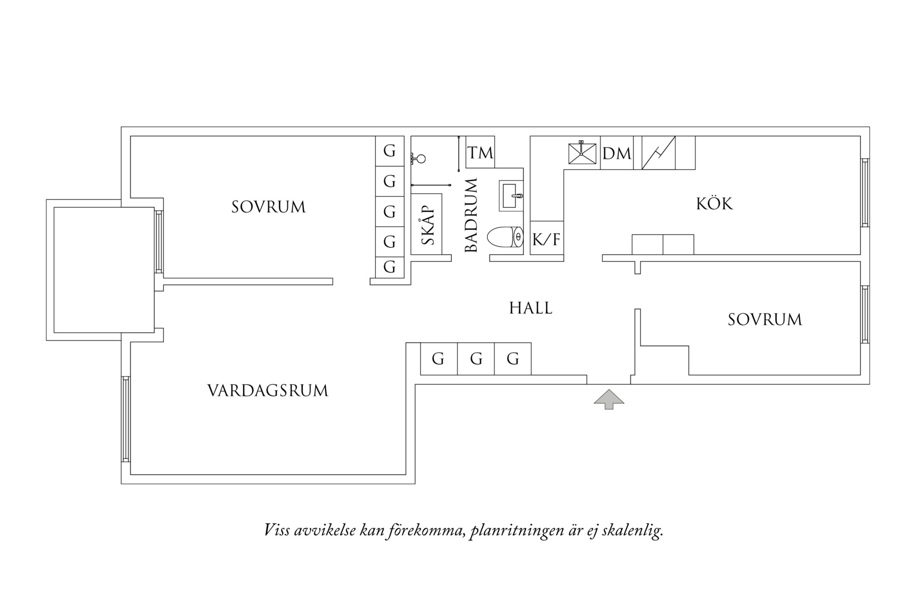 Planritning 1 Nilssonsberg 9