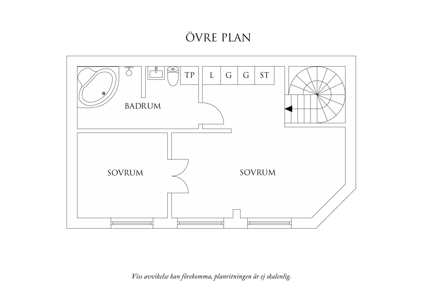 Planritning 2 Chalmersgatan 11D