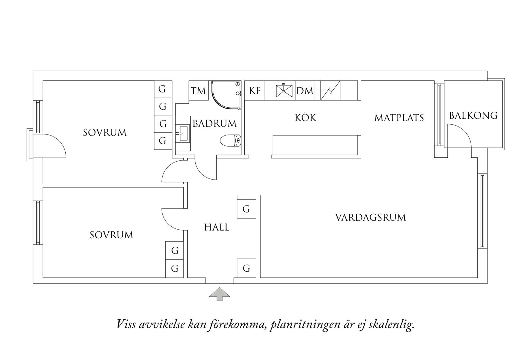 Planritning 1 Teatergatan 21