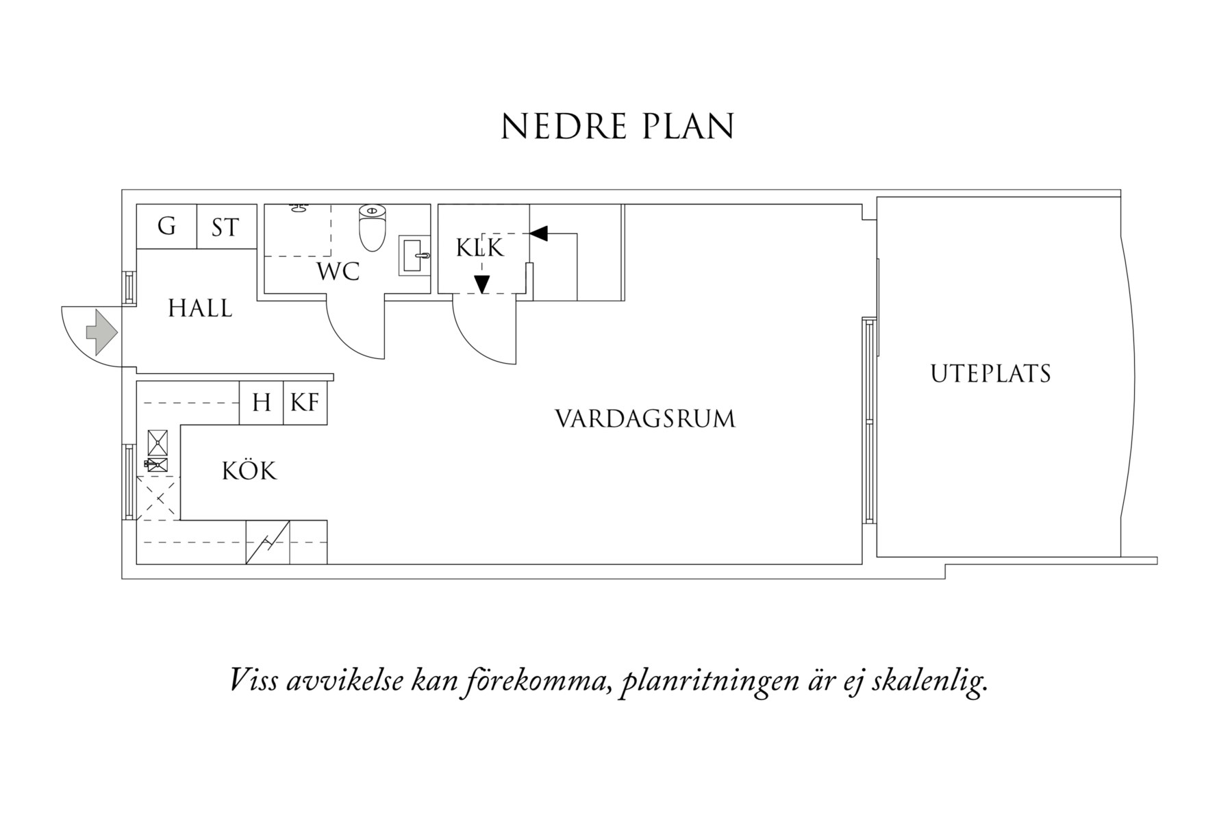 Planritning 1 Noleredsvägen 22