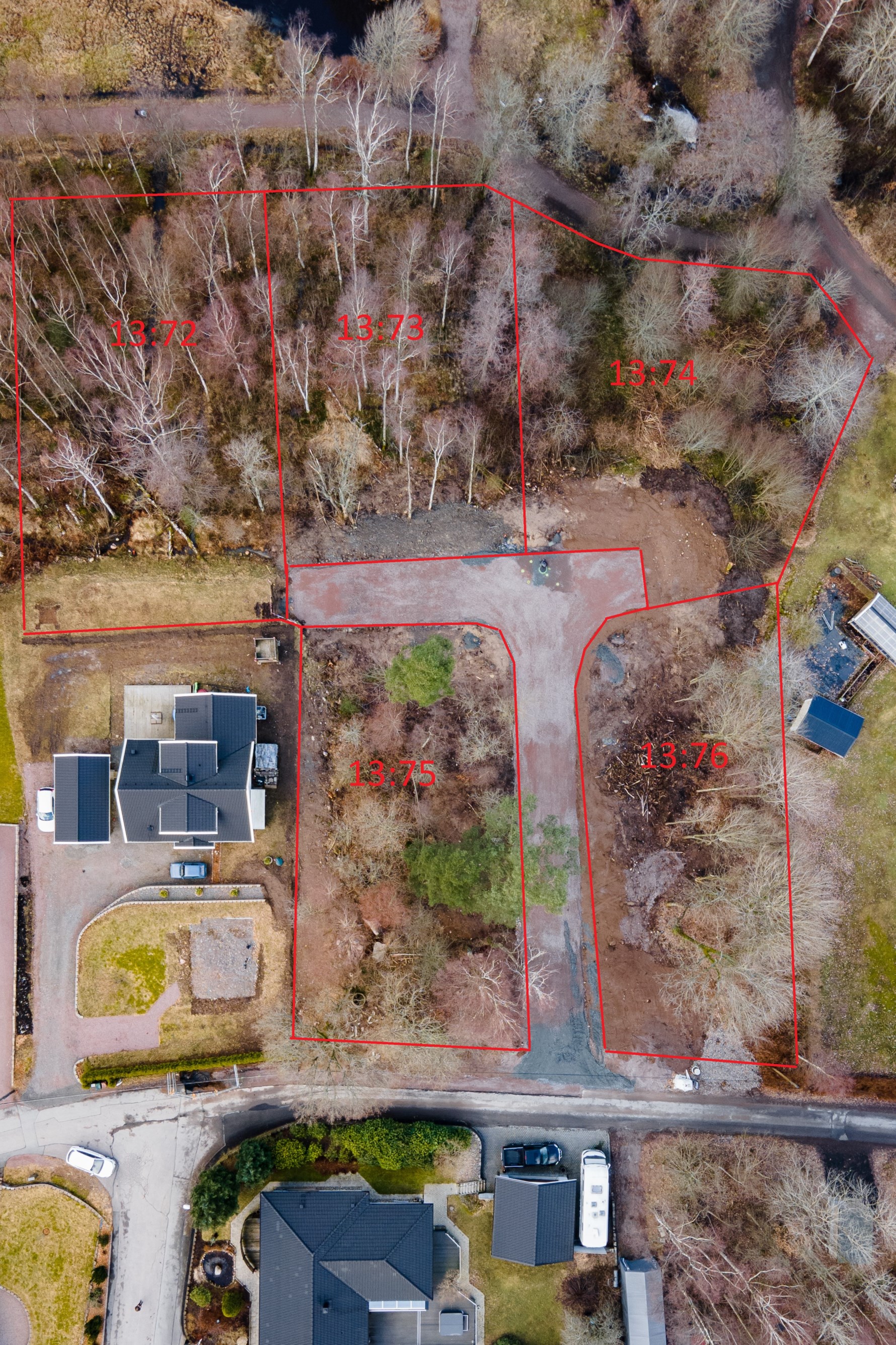 Gränsdragningarna på bilden är en uppskattning och är inte exakta