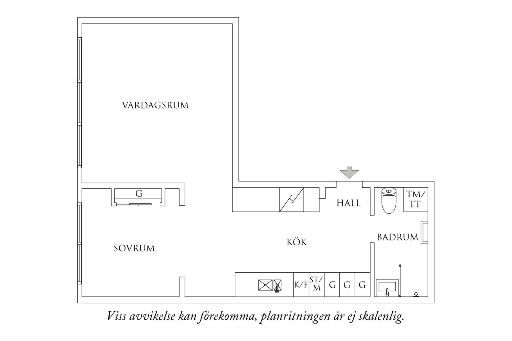 Planritning 1 Nilssonsberg 14