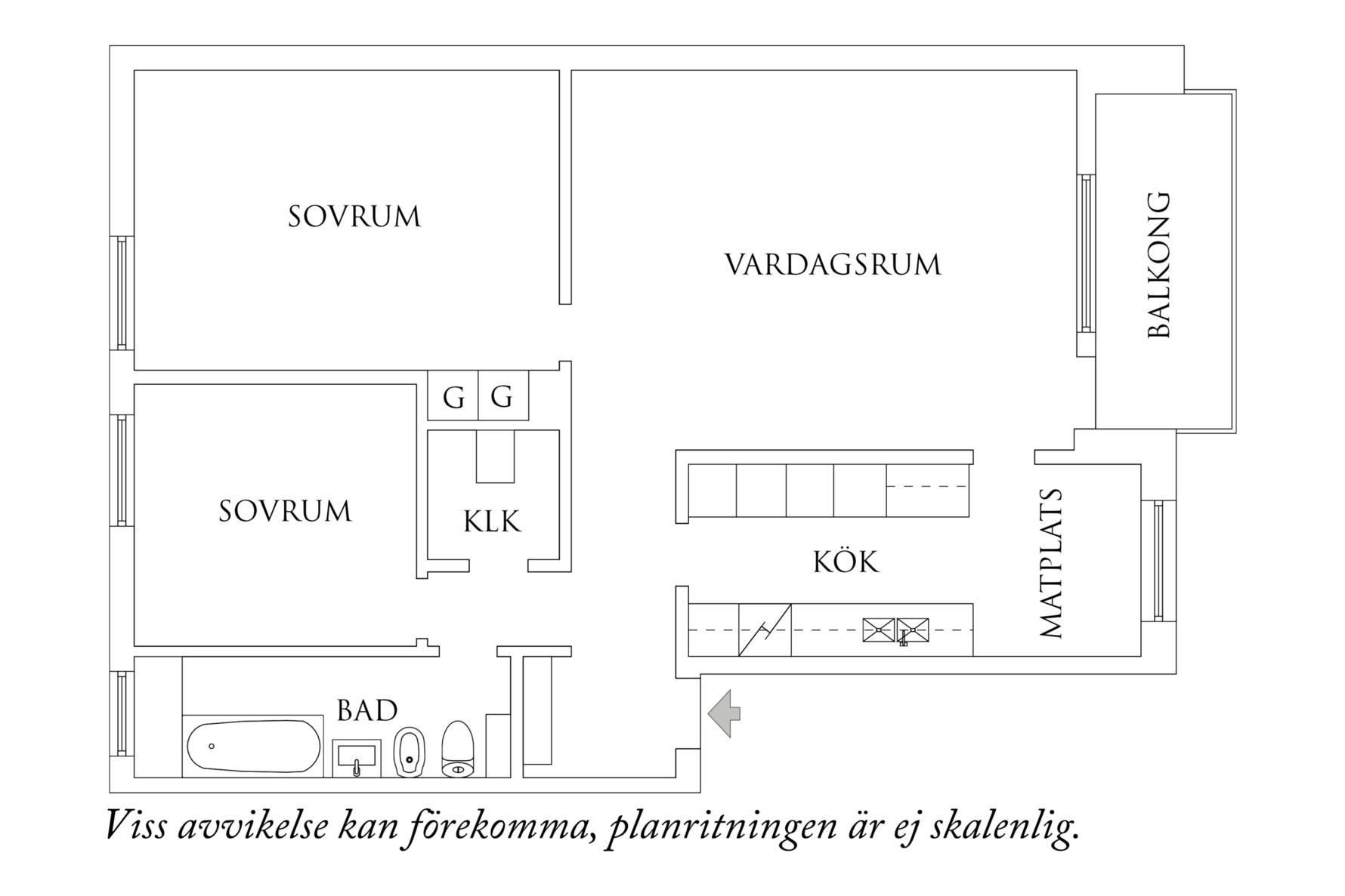 Planritning 1 Bergkristallsgatan 28