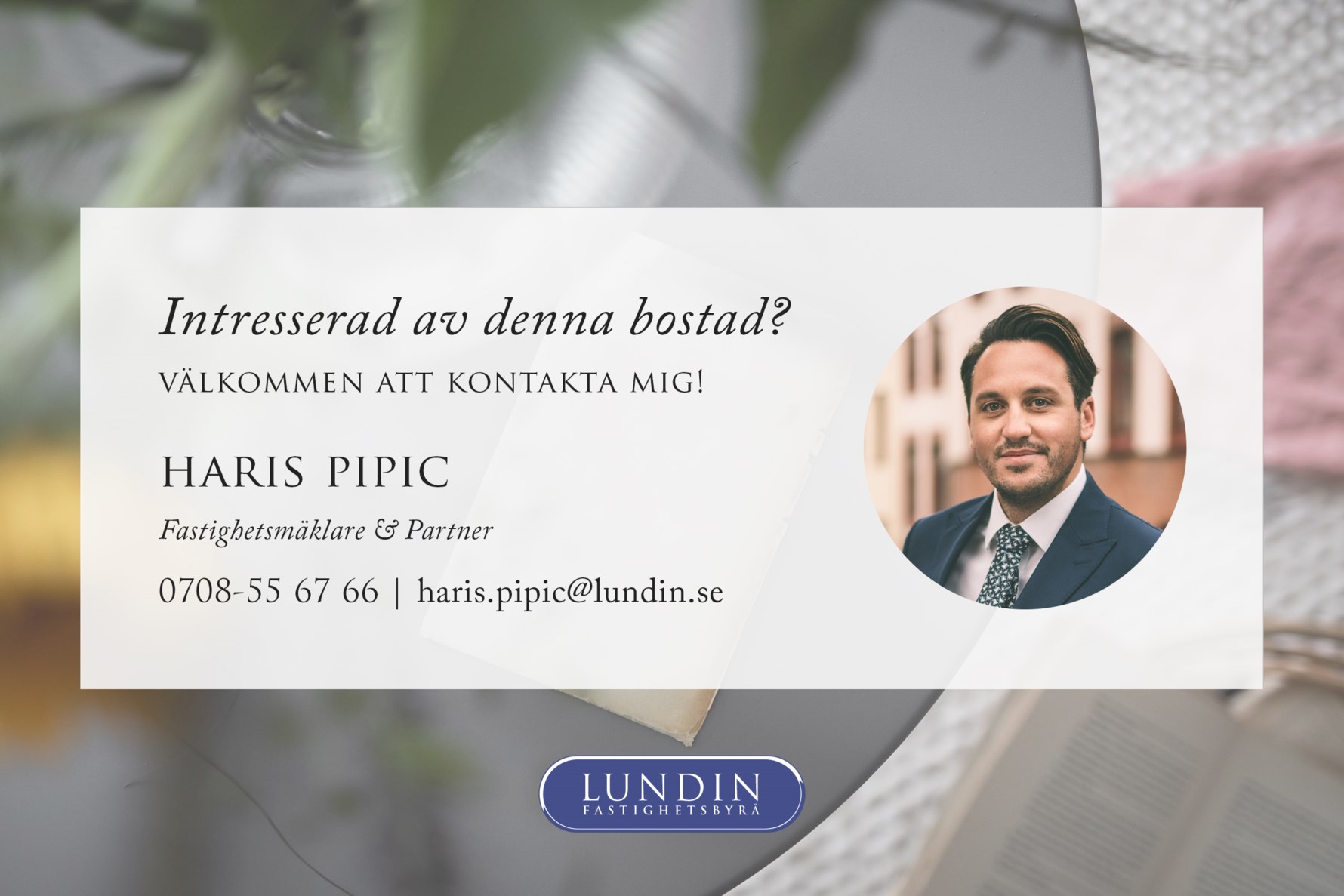 Välkommen att kontakta Haris