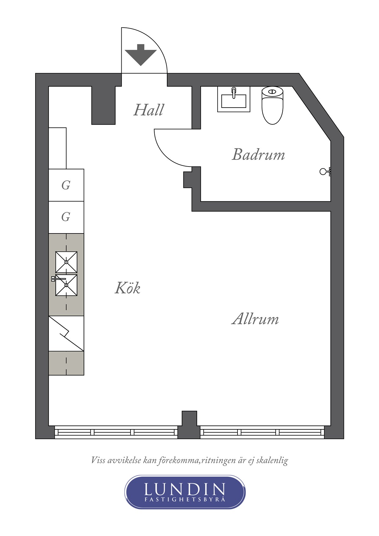 Planritning 1 Mattssonsliden 4