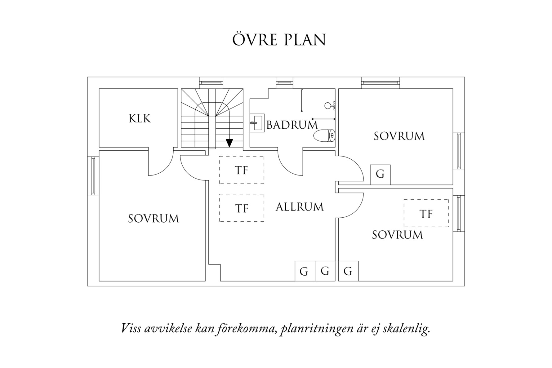 Planritning 1 Mor Johannas Väg 8B