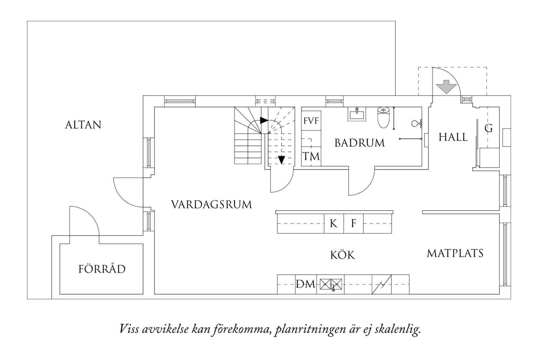 Planritning 2 Mor Johannas Väg 8B