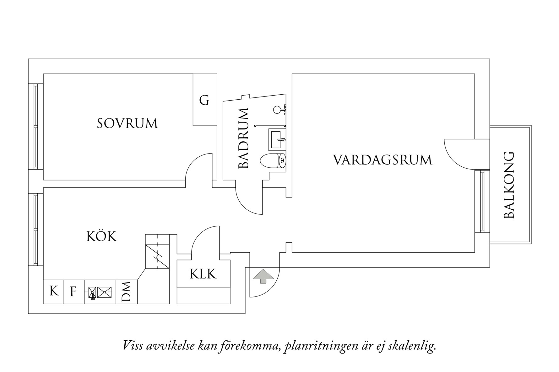 Planritning 1 Sergelsgatan 2D
