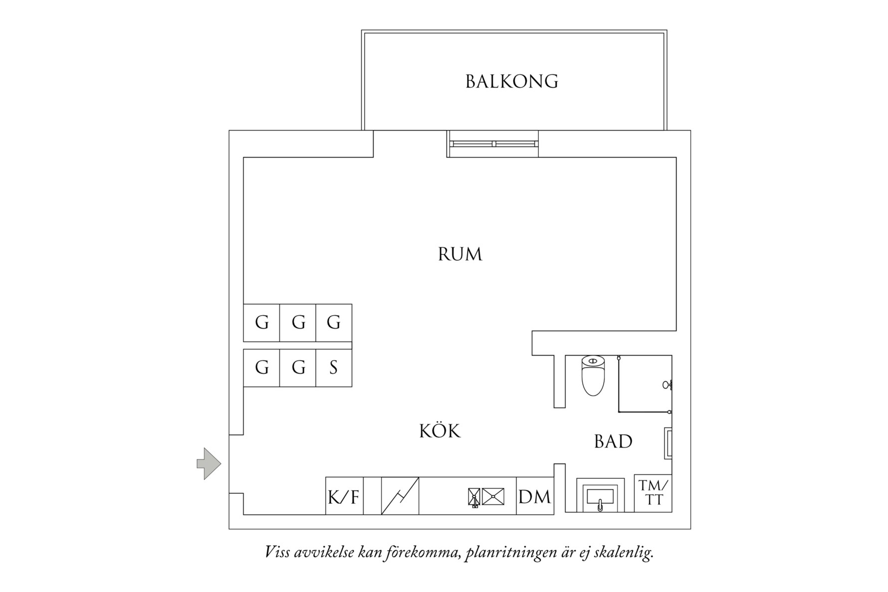 Planritning 1 Monsungatan 34