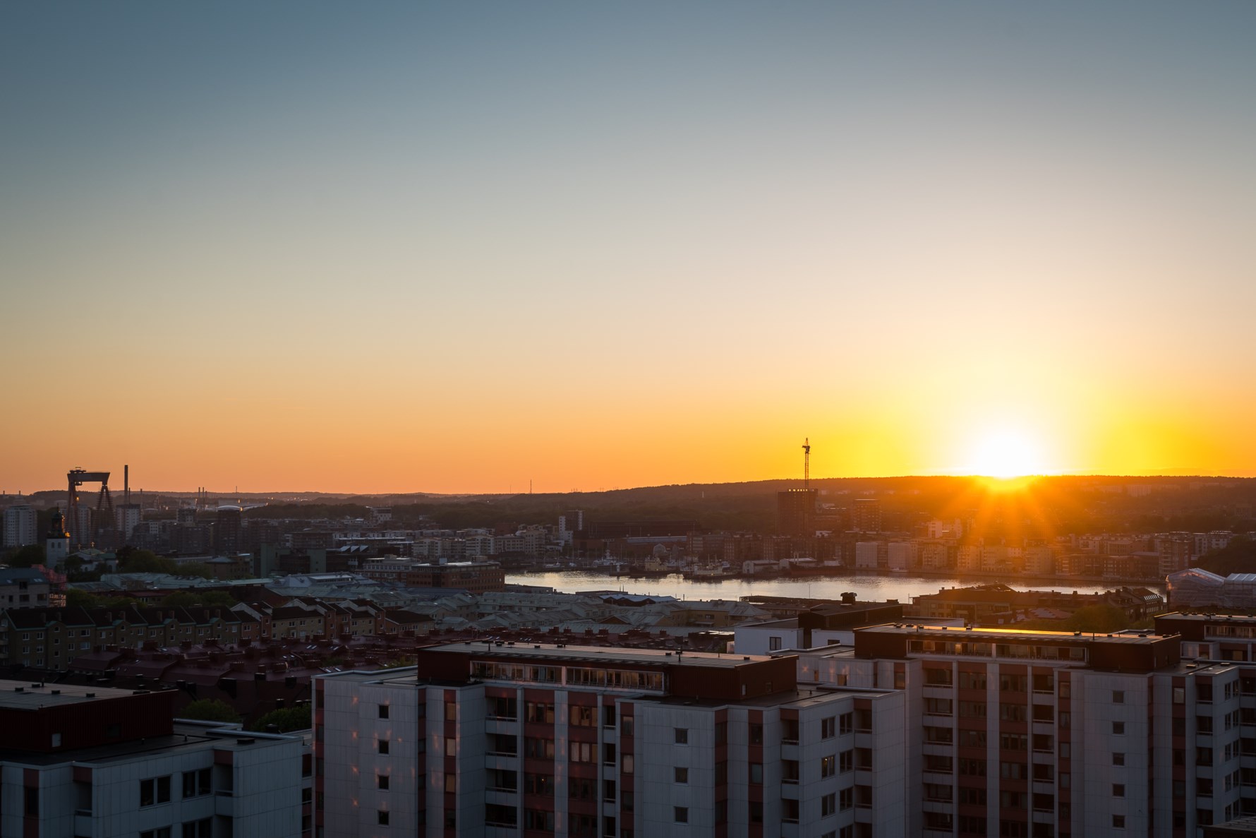 Utsikt från balkongen