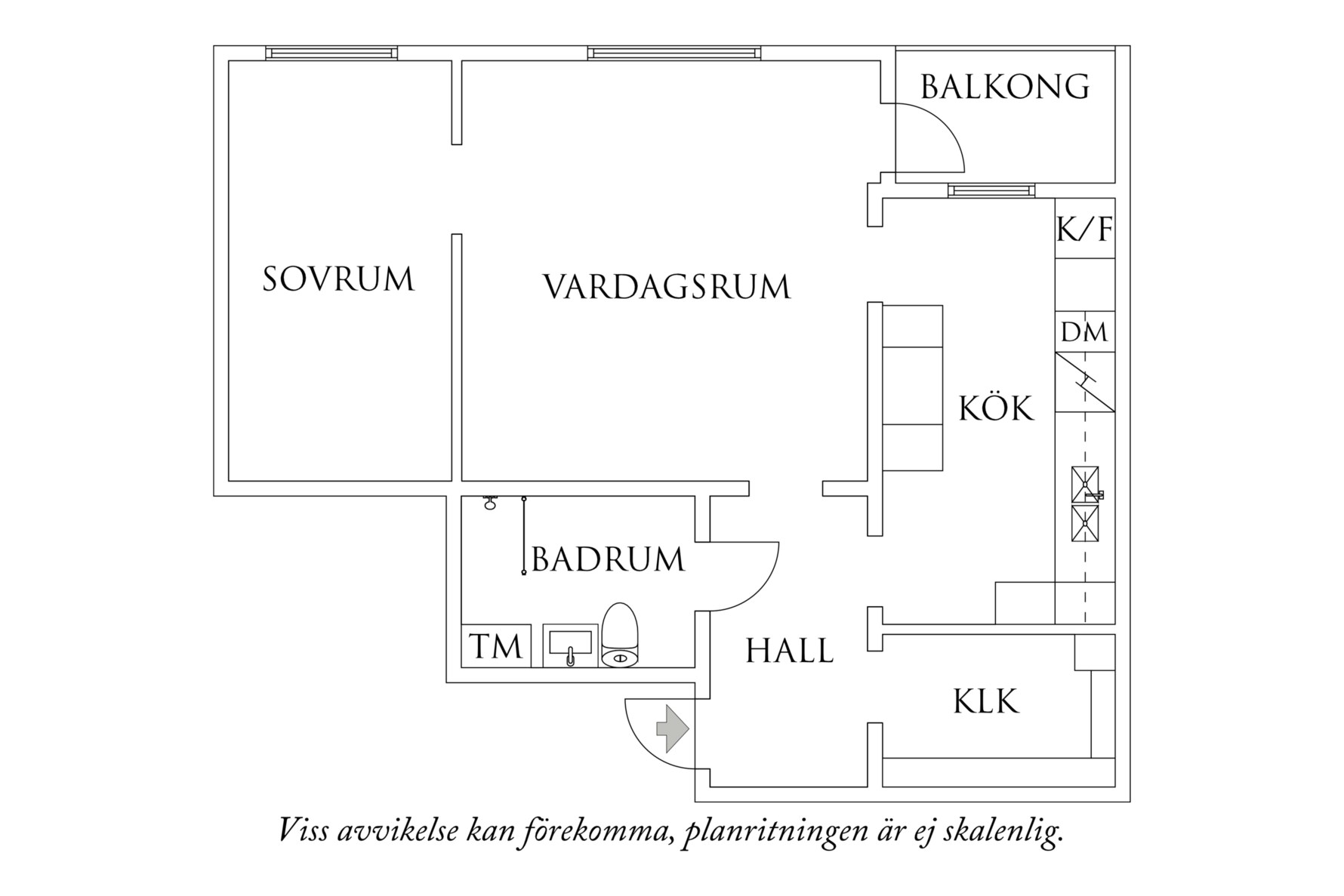 Planritning 1 Beryllgatan 42