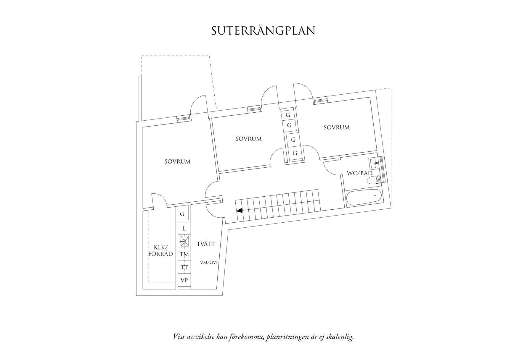 Planritning 2 Bergsslingan 61