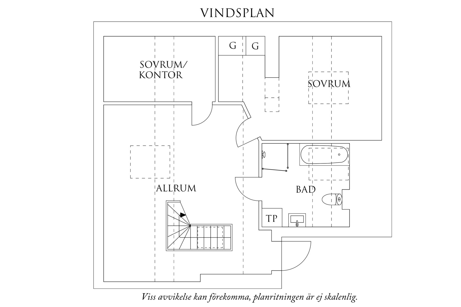 Planritning 2 Skillnadsgatan 60E