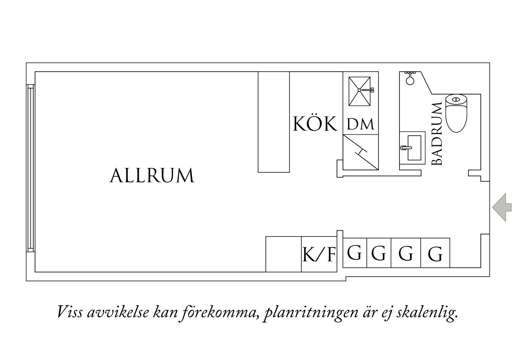 Planritning 1 Vidblicksgatan 9