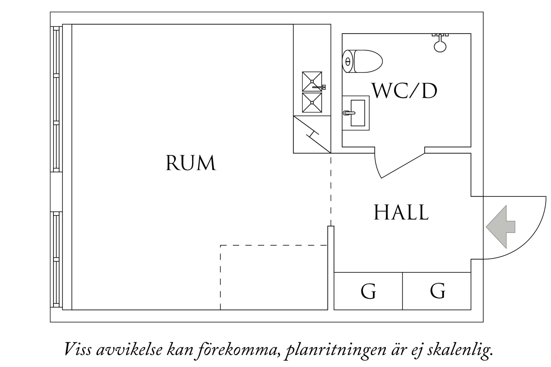 Planritning 1 Mattssonsliden 28